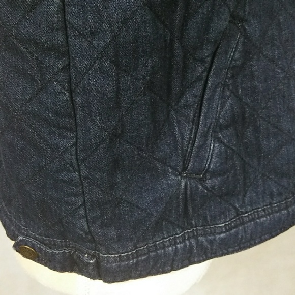 Christopher & Banks Quilted Denim Jacket - Picture 6 of 8